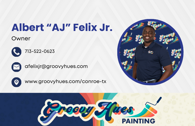 local painter- The Woodlands-Groovy Hues